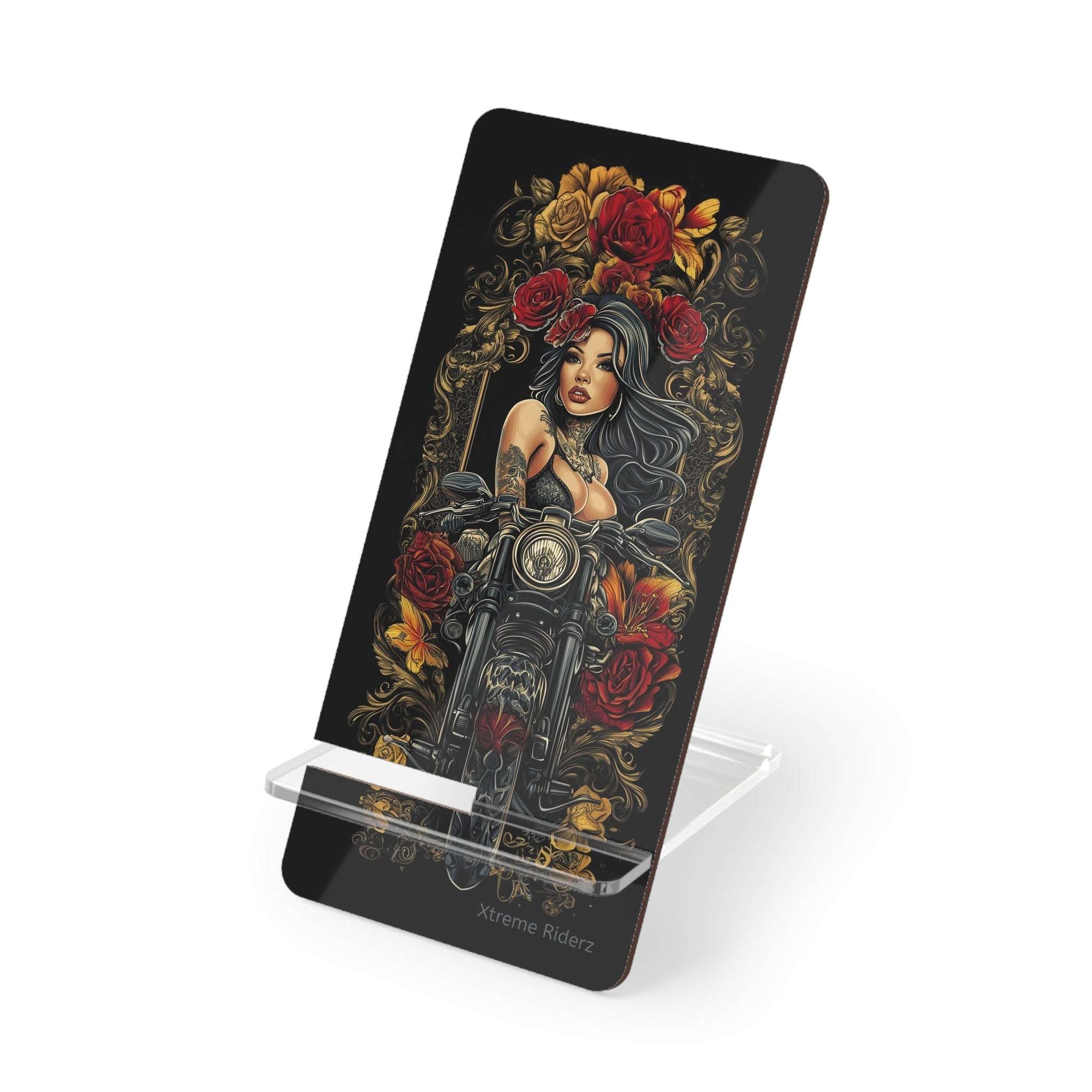 Roses & Motorcycles - Motorcycles - Mobile Display Stand for Smartphones - DC0238